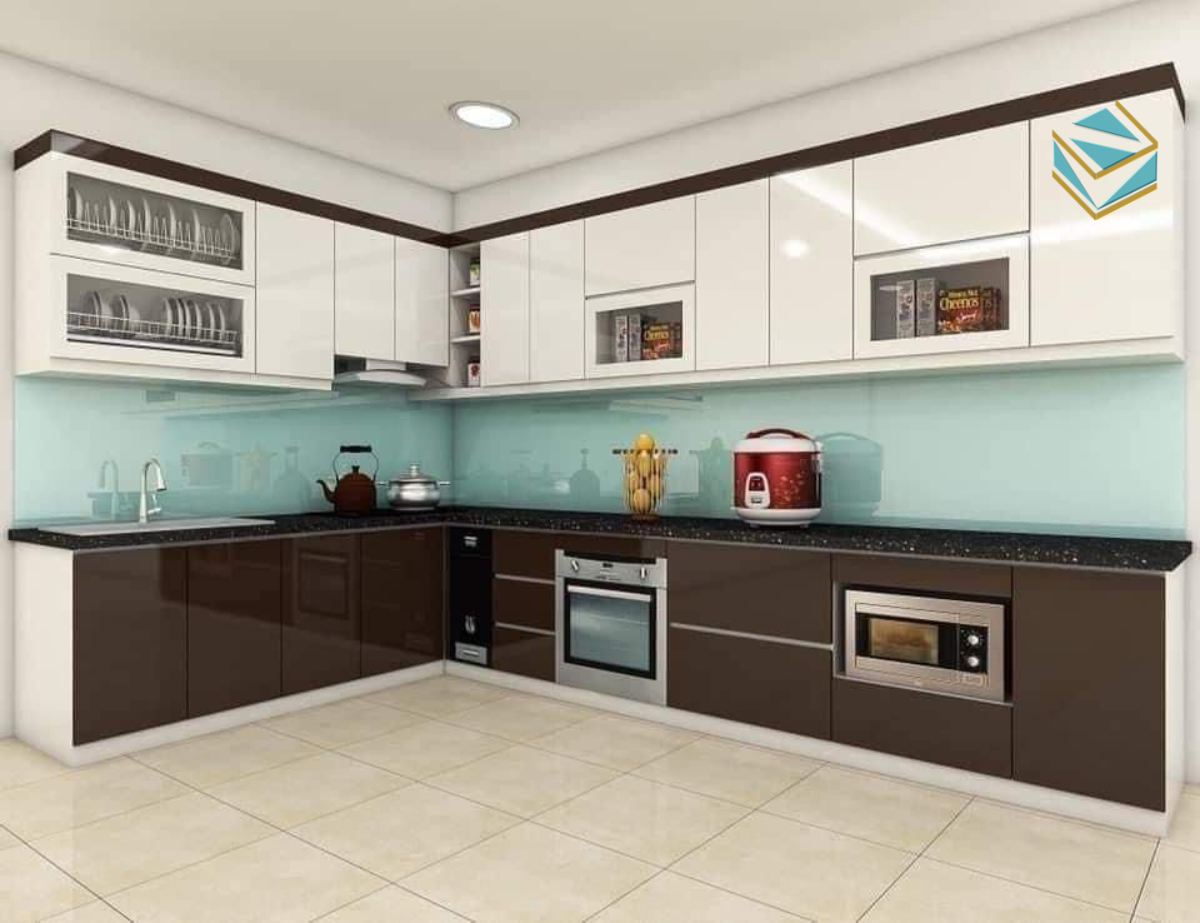 Bí quyết thiết kế tủ bếp đẹp nằm ở sự cân đối giữa ánh sáng, màu sắc và cách sắp đặt khoa học.