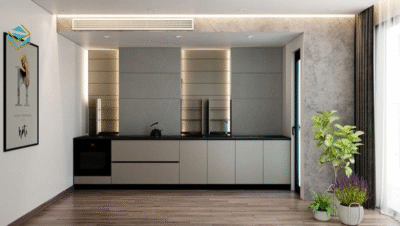 Gỗ tự nhiên, ánh sáng dịu và tông màu trung tính giúp căn bếp Nhật Bản luôn ấm áp.