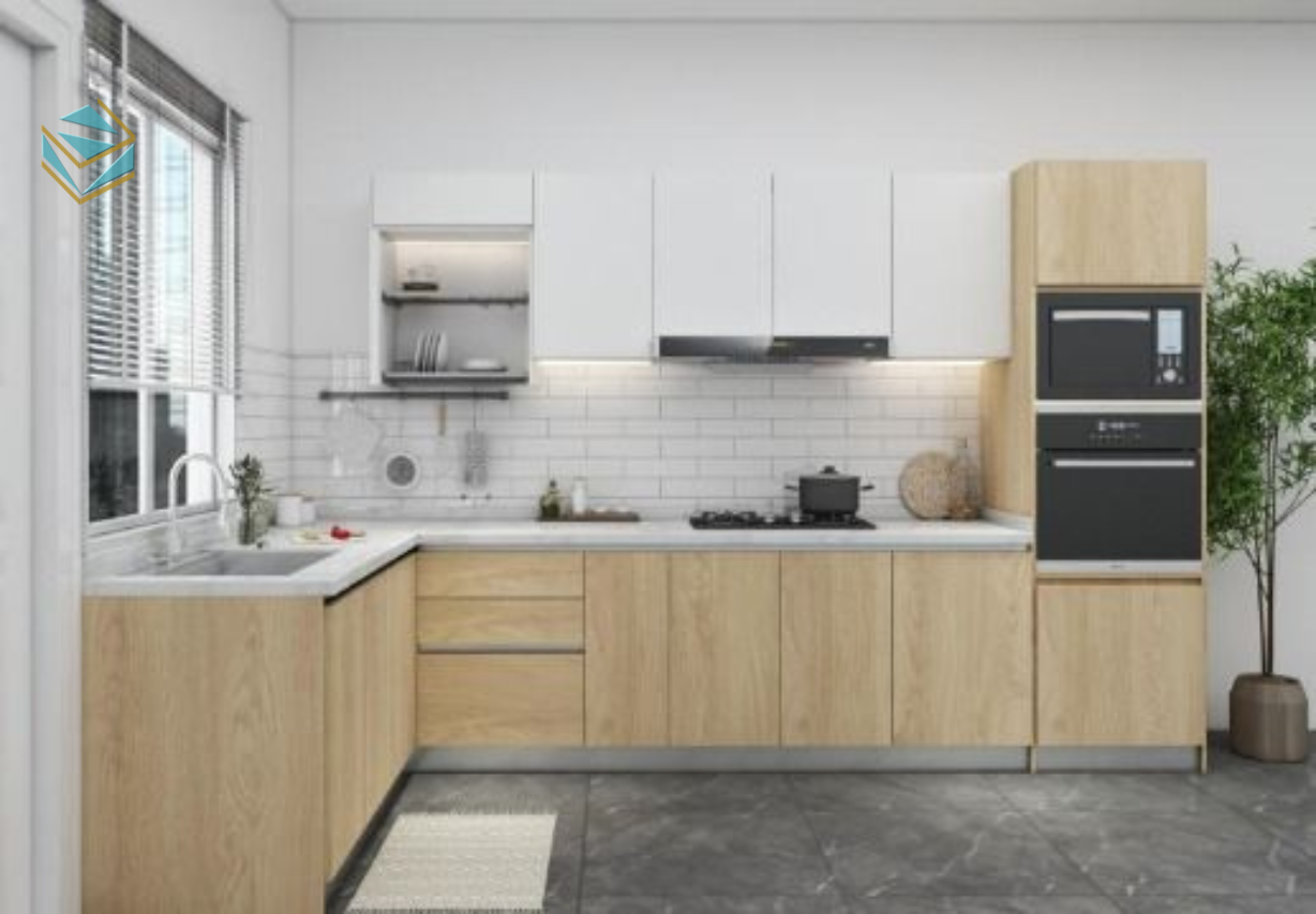 Bề mặt tủ bếp chống trầy, chống ẩm tốt, phù hợp khí hậu Việt Nam. Dễ vệ sinh, sử dụng bền bỉ nhiều năm.