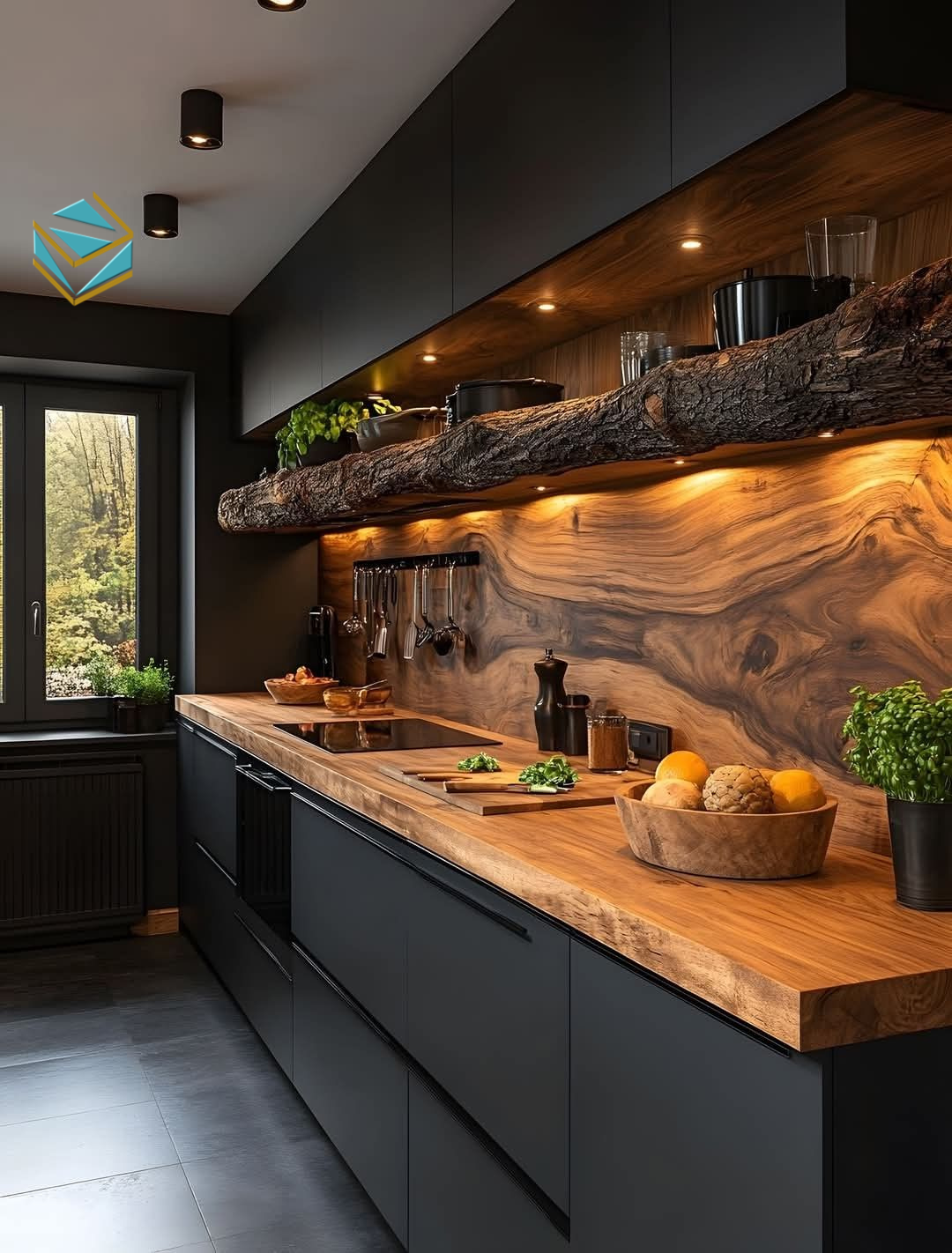 Thiết kế tủ bếp gỗ công nghiệp theo xu hướng minimal, giúp không gian vừa tinh tế vừa tiện nghi, phù hợp nhịp sống đô thị.