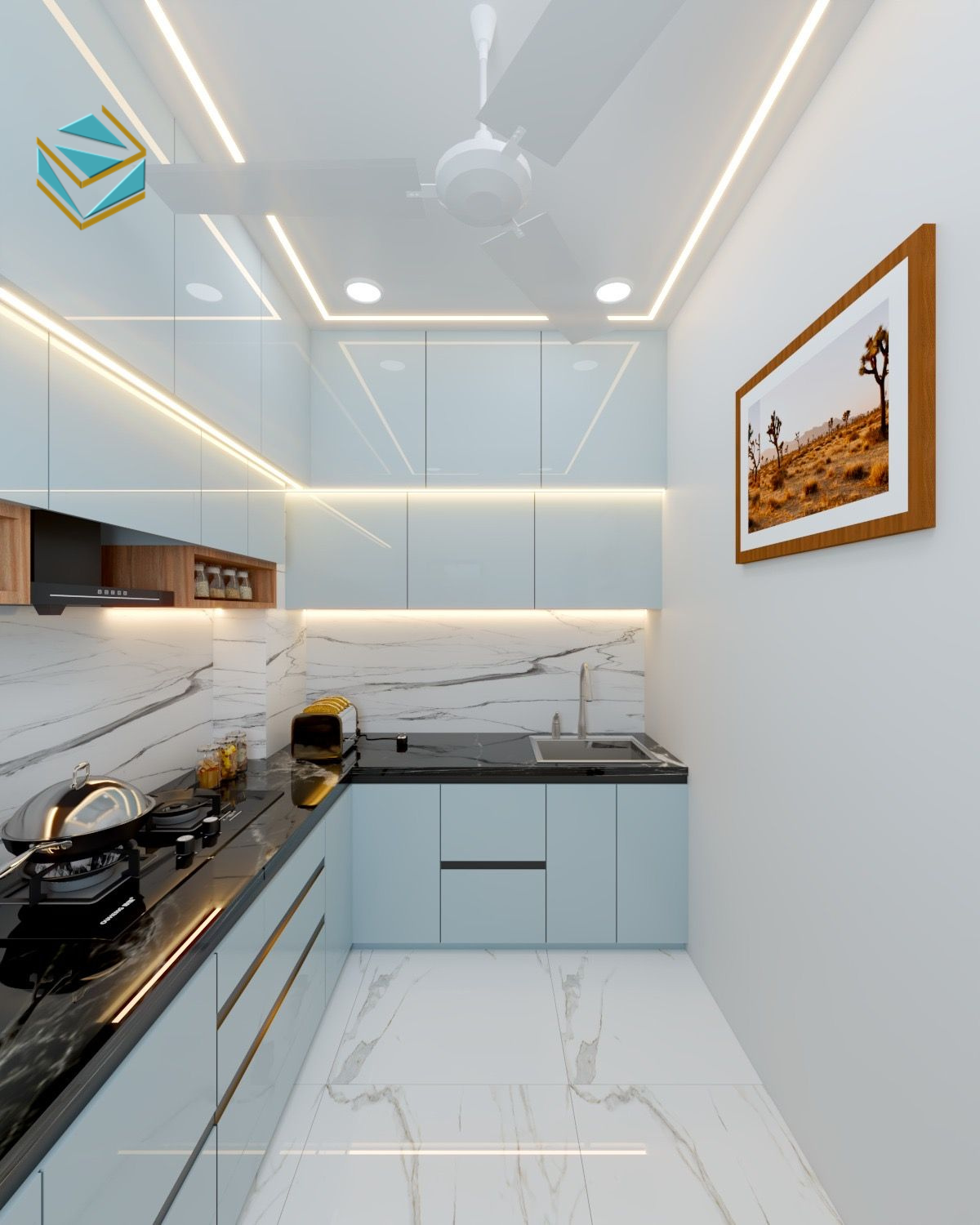 Mỗi ngăn tủ được tính toán kỹ lưỡng, kết hợp phụ kiện thông minh giúp lưu trữ tối đa và sử dụng dễ dàng.