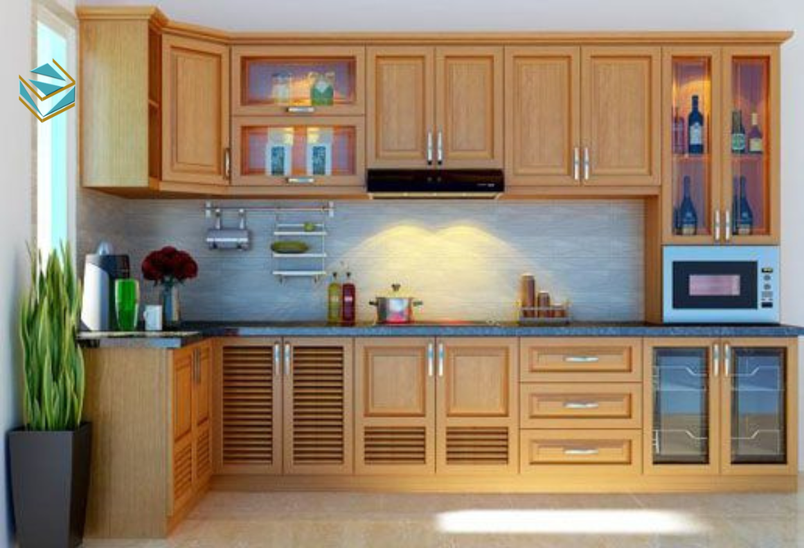 Gỗ sồi có độ bền cao, ít cong vênh, bề mặt mịn giúp hạn chế bám bụi – thích hợp cho gia đình có trẻ nhỏ.