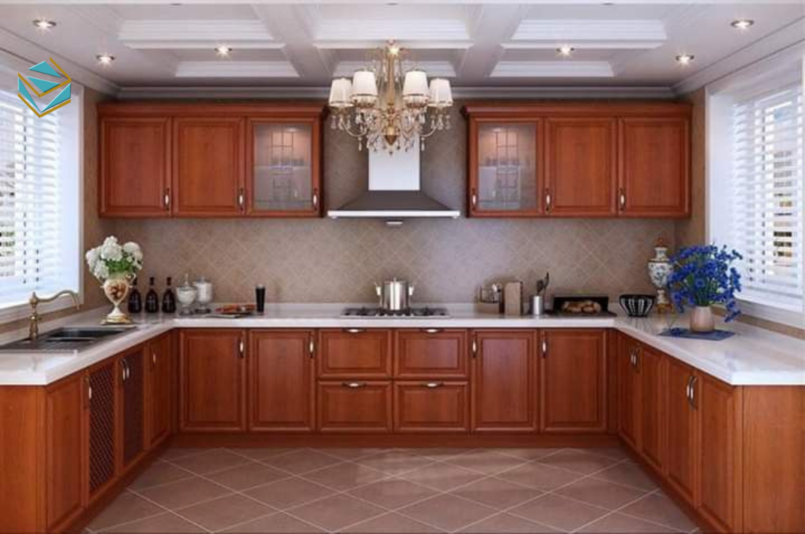 Chất liệu gỗ tự nhiên cao cấp được xử lý chống ẩm mốc, thân thiện và an toàn tuyệt đối cho trẻ nhỏ.