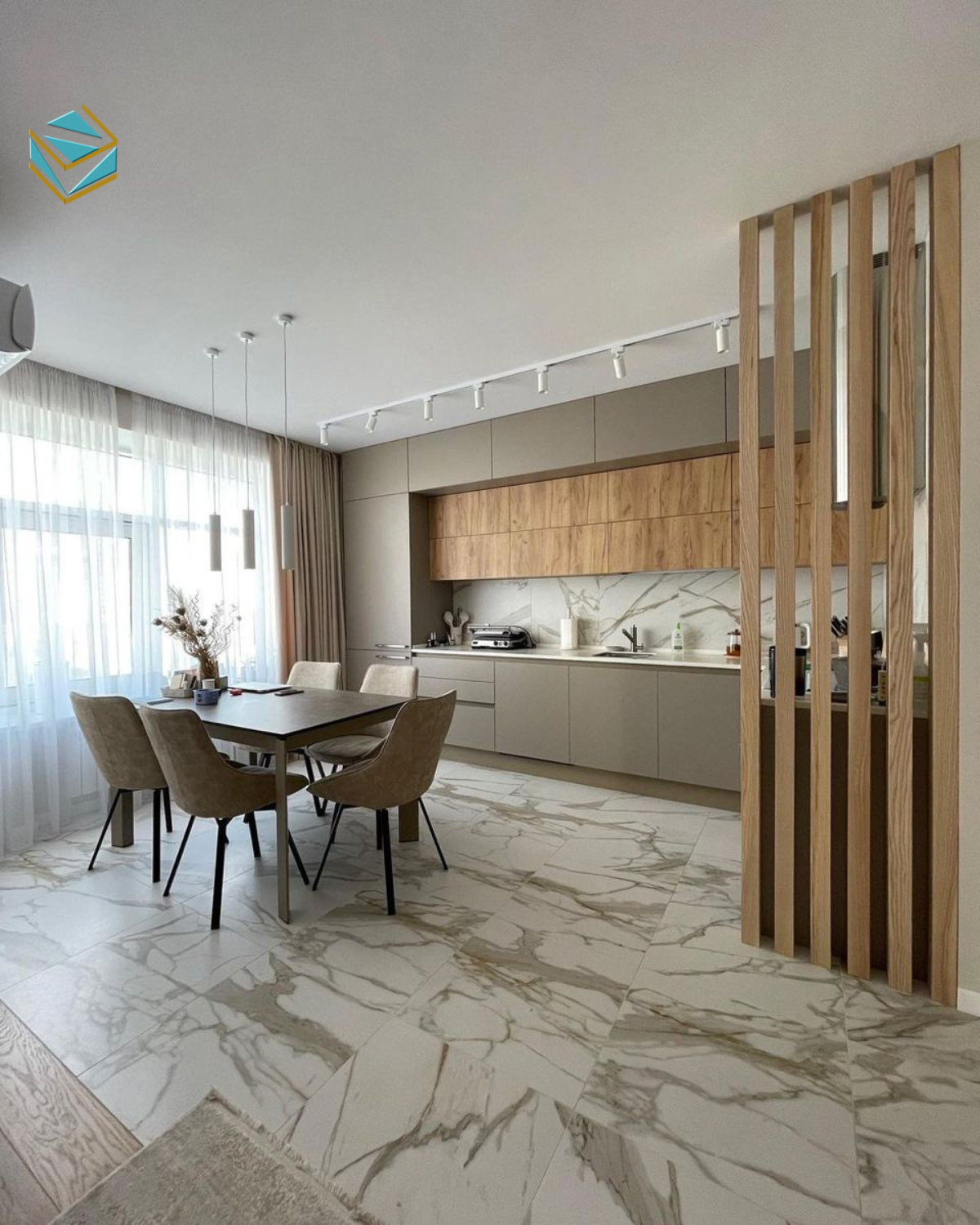 Tủ bếp công nghiệp là lựa chọn thông minh cho gia chủ muốn cân bằng giữa ngân sách và tính thẩm mỹ.