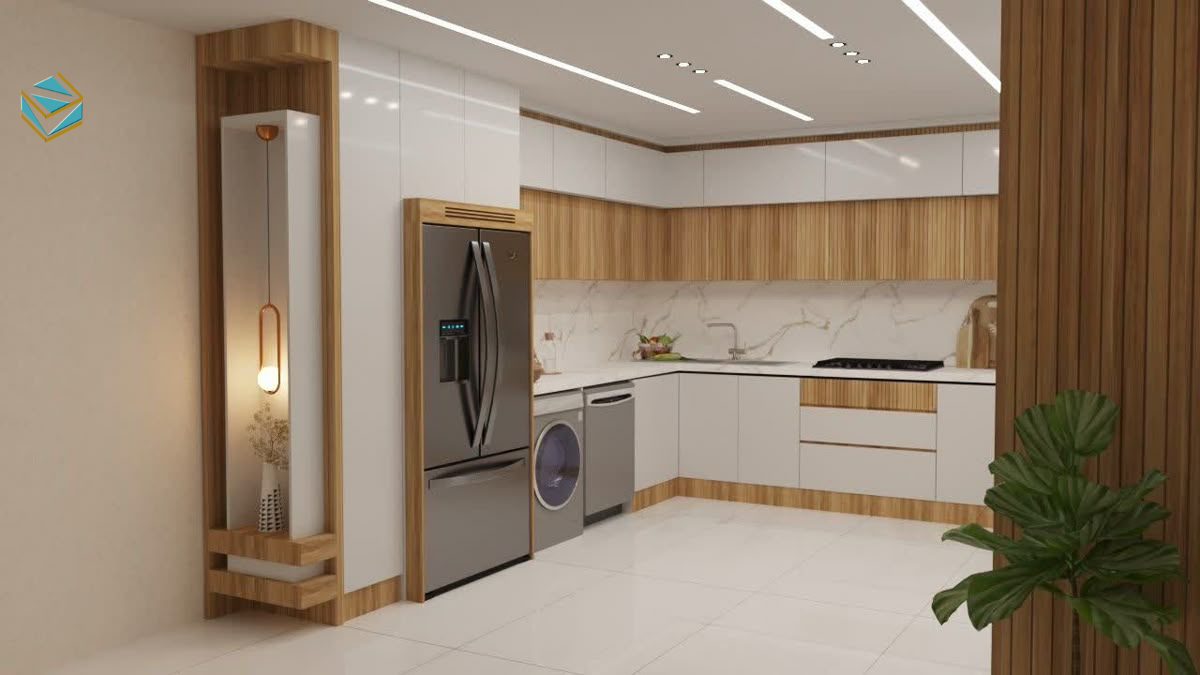 Vật liệu Acrylic hoặc Melamine giúp hạn chế trầy xước, chống ố và dễ bảo dưỡng.