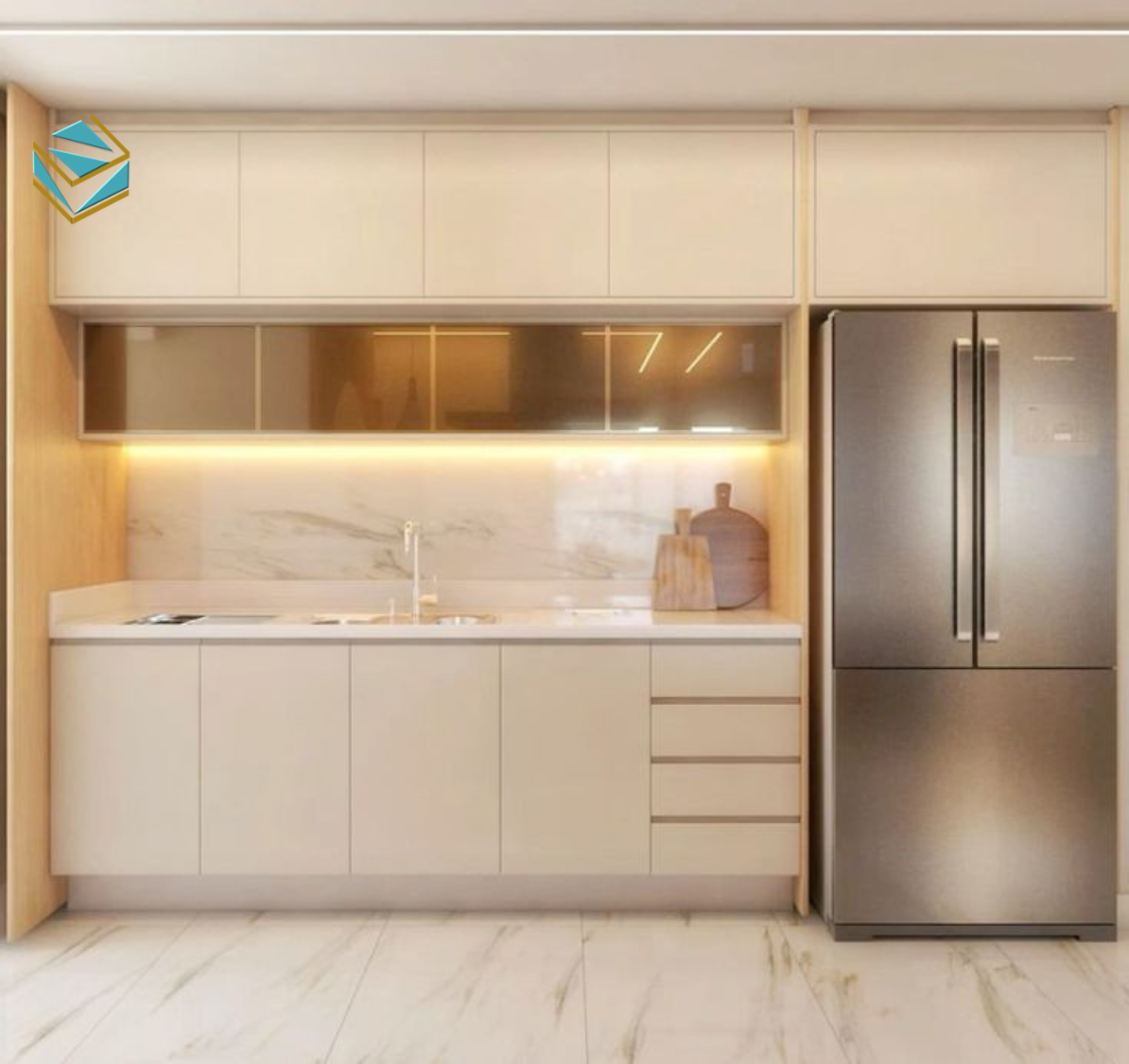 Thiết kế này mang hơi hướng công nghiệp, nổi bật với sự cá tính và tinh gọn.