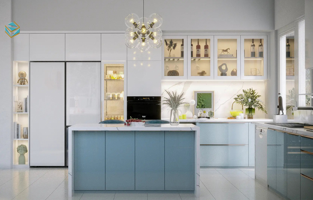 Việc sử dụng tủ bếp MDF thường trong môi trường ẩm cao sẽ khiến cốt gỗ hút nước, gây phồng rộp và giảm tuổi thọ tủ.