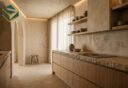 Mẫu Tủ Bếp Phong Cách Wabi Sabi Đẹp Mộc Mạc Tinh Tế [2026]