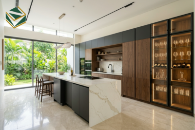 Tủ bếp biệt thự sang trọng hiện đại giá xưởng Nam Việt